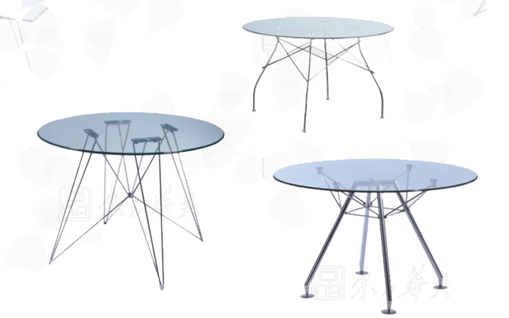 Conference Table|Glass Negotiation Table|Office Furniture||玻璃洽谈桌